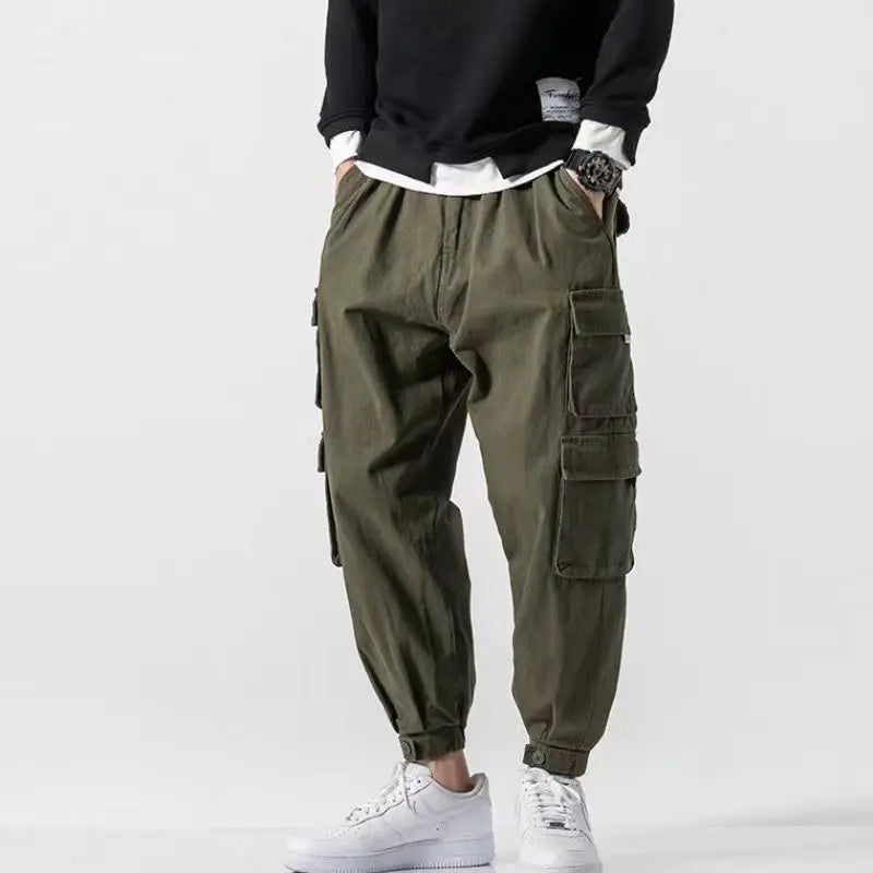 Herren-Cargojogger mit schmalem Bein