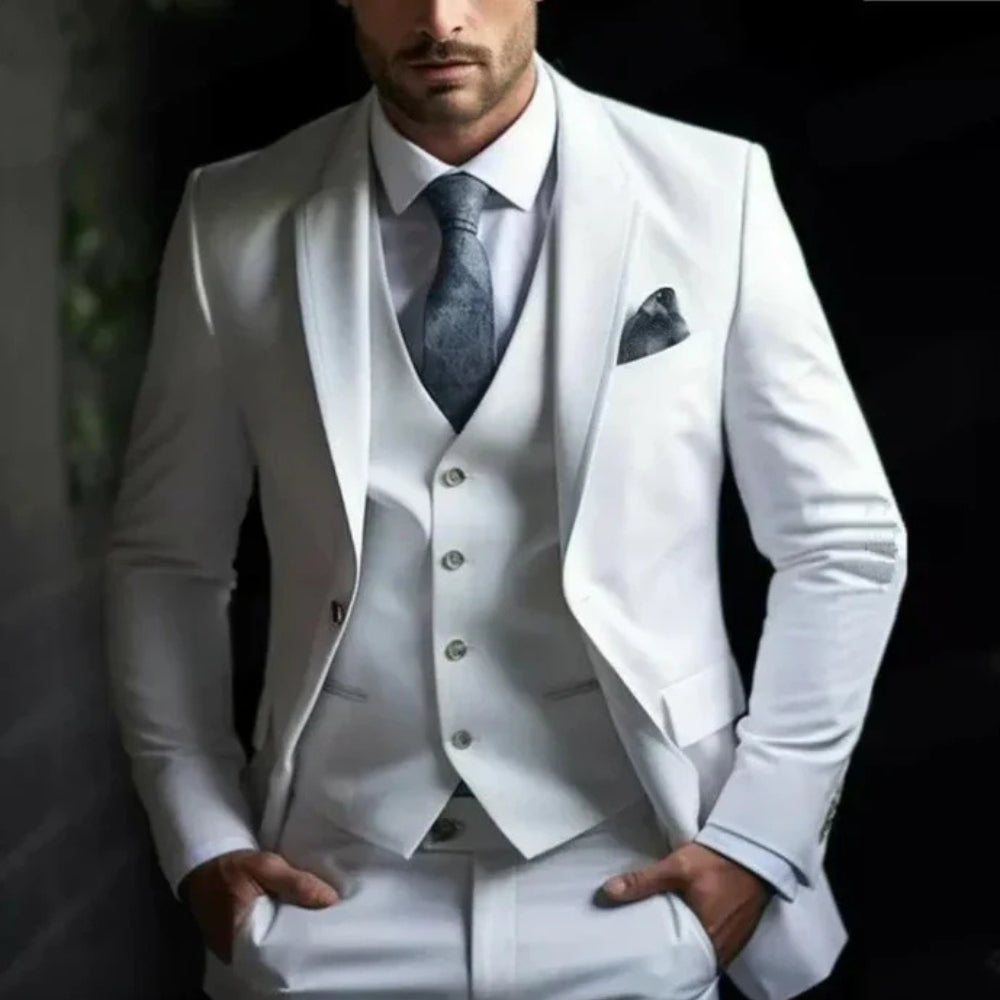 3-teilige Herrenhose Eleganter Schnitt