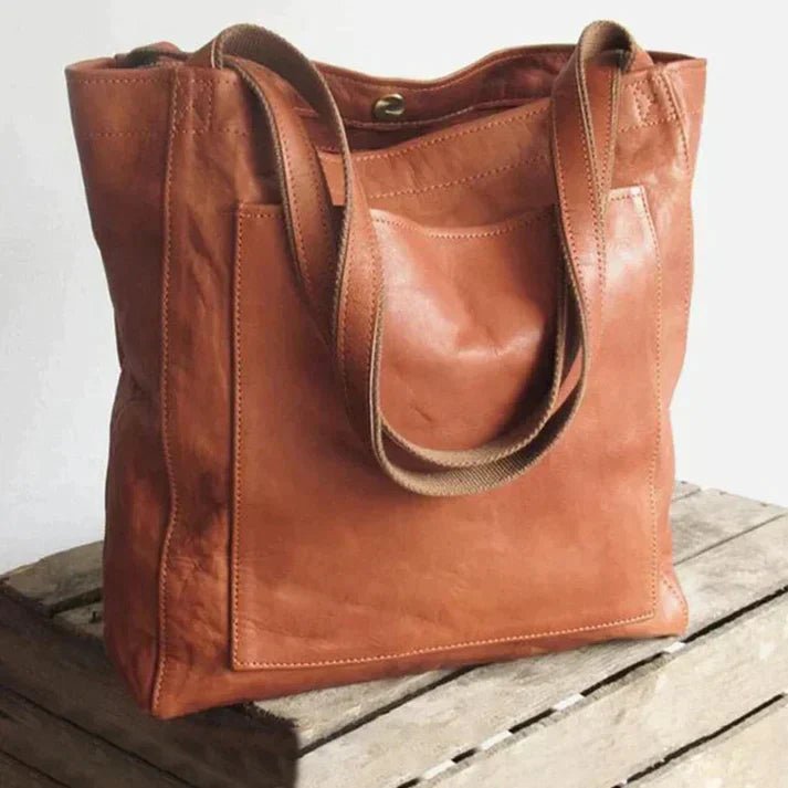 Carmé Schultertasche mit Fächern