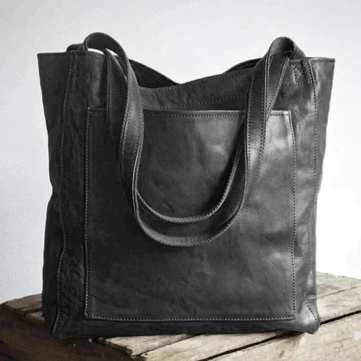 Carmé Schultertasche mit Fächern