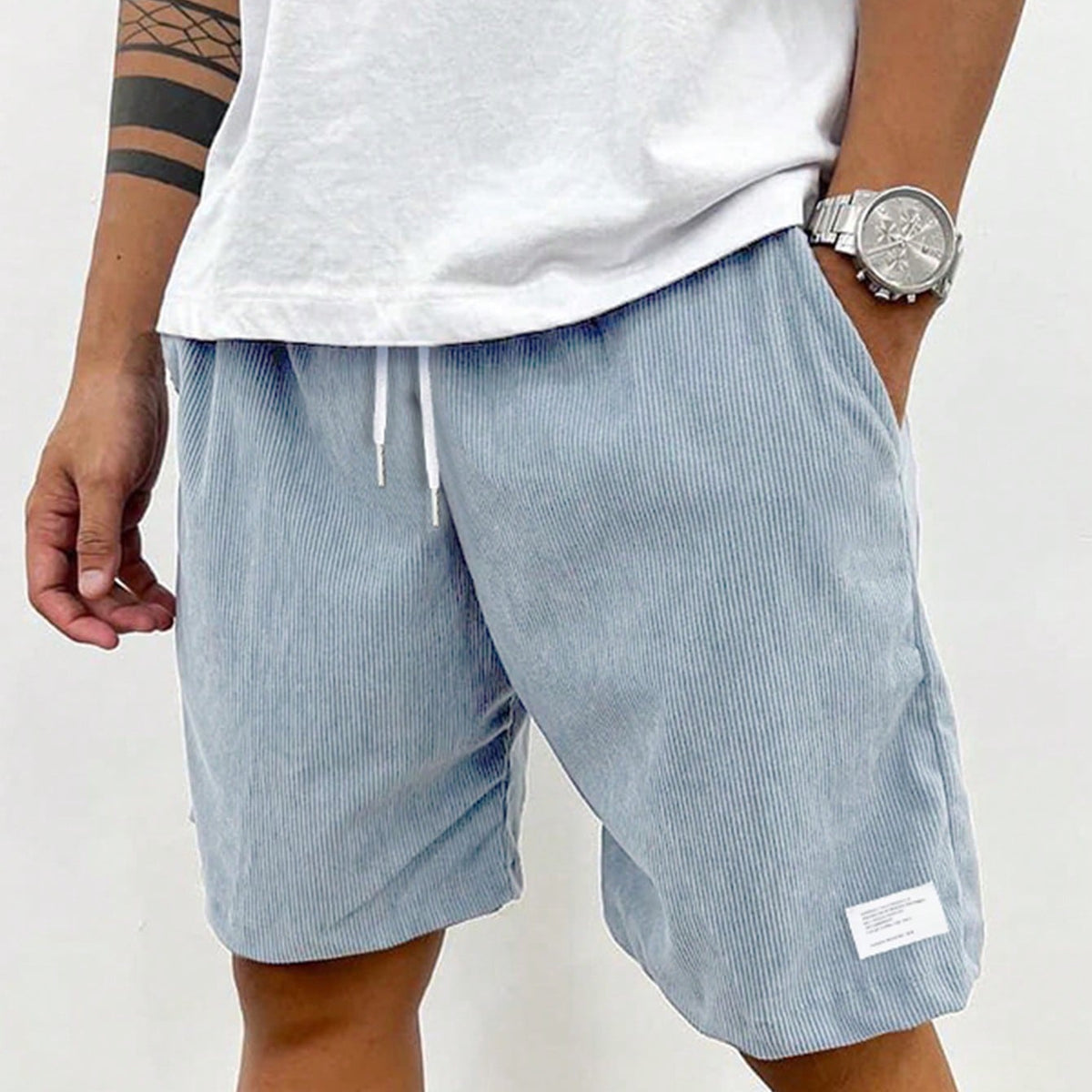 Herren-Shorts mit lockerer Passform