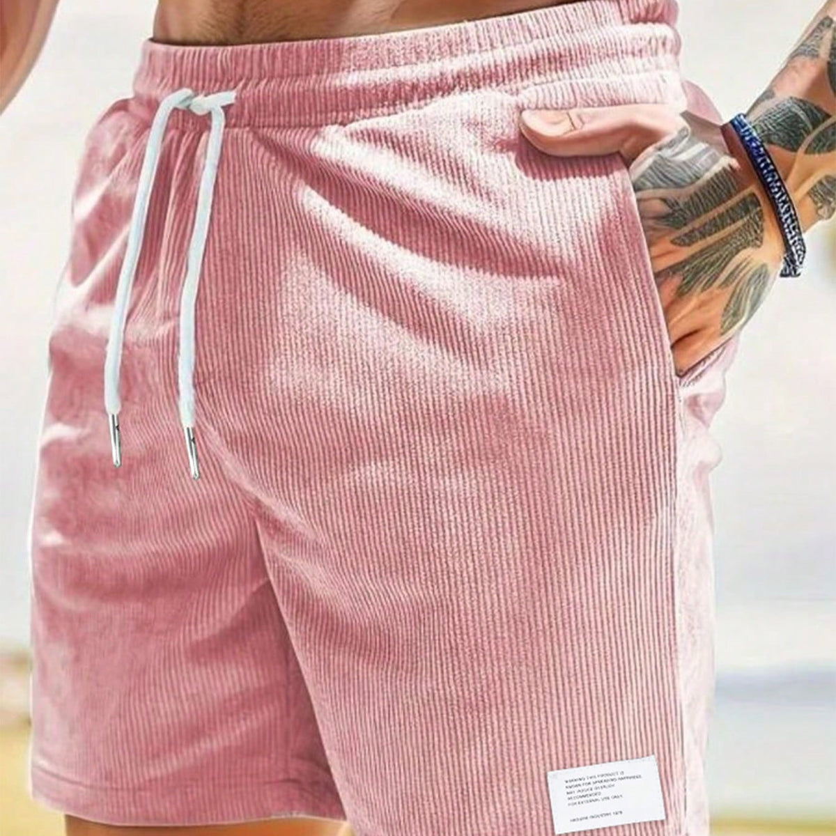 Herren-Shorts mit lockerer Passform