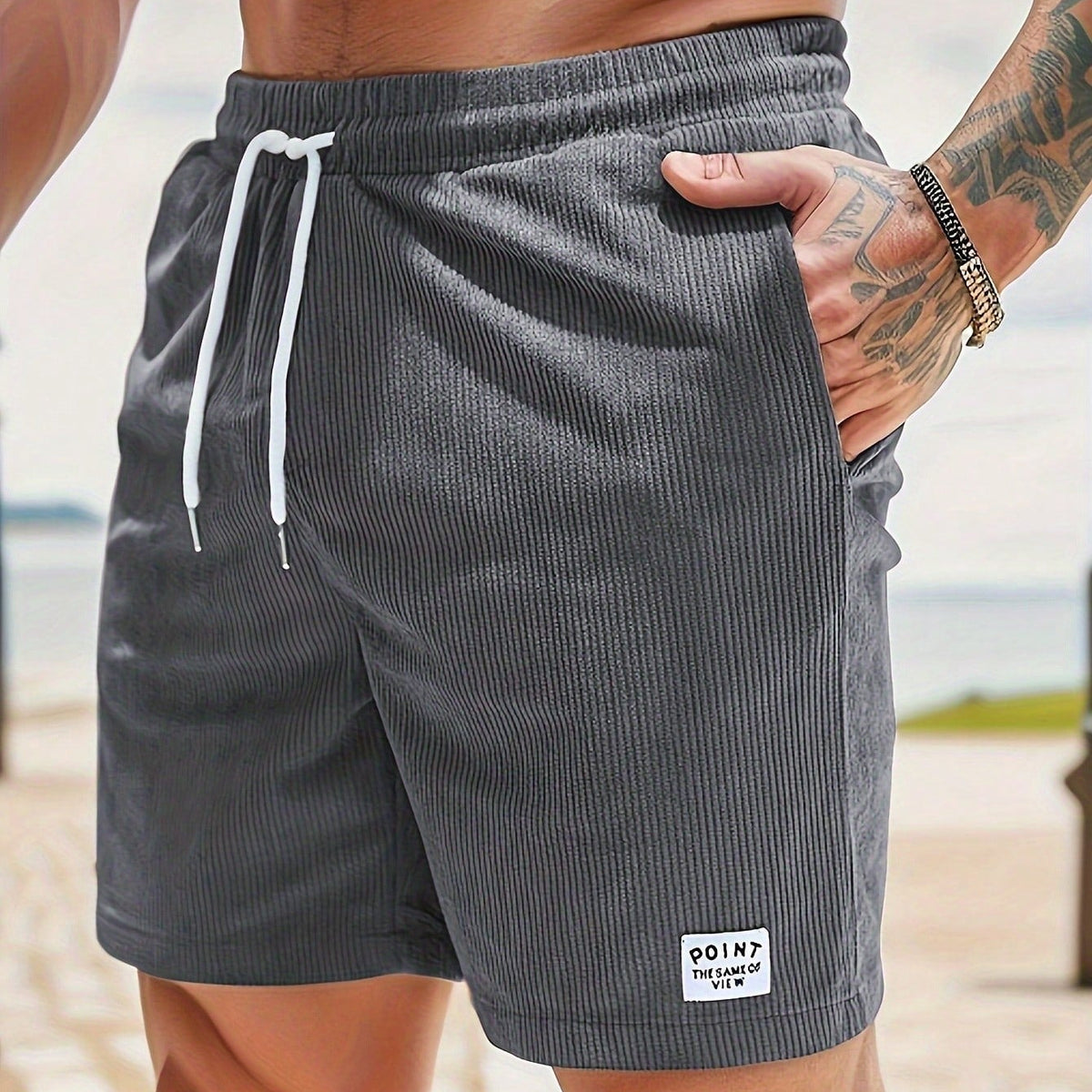 Herren-Shorts mit lockerer Passform