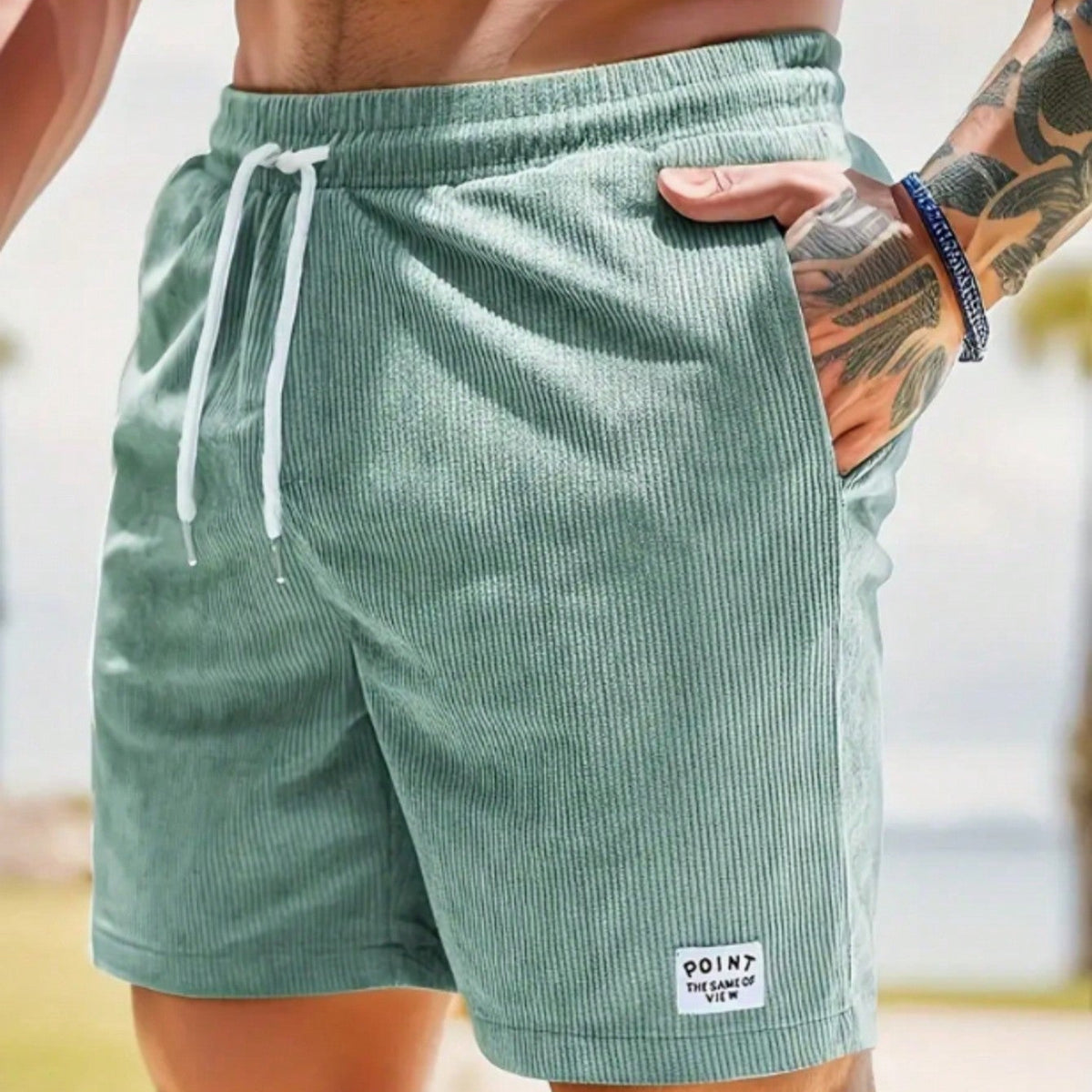 Herren-Shorts mit lockerer Passform