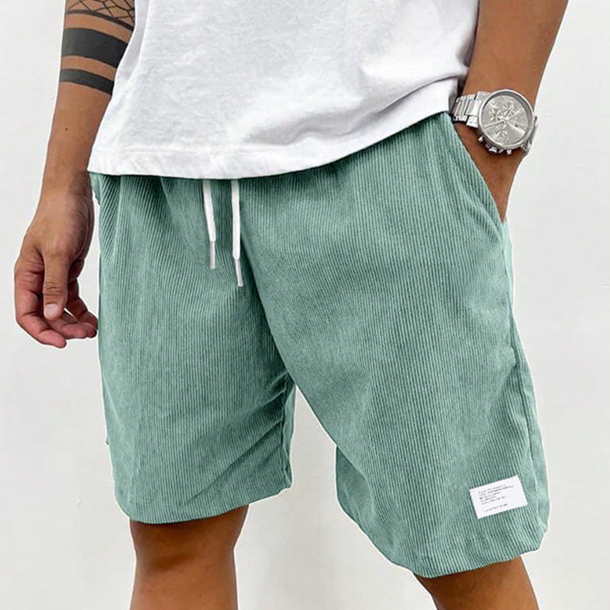 Herren-Shorts mit lockerer Passform