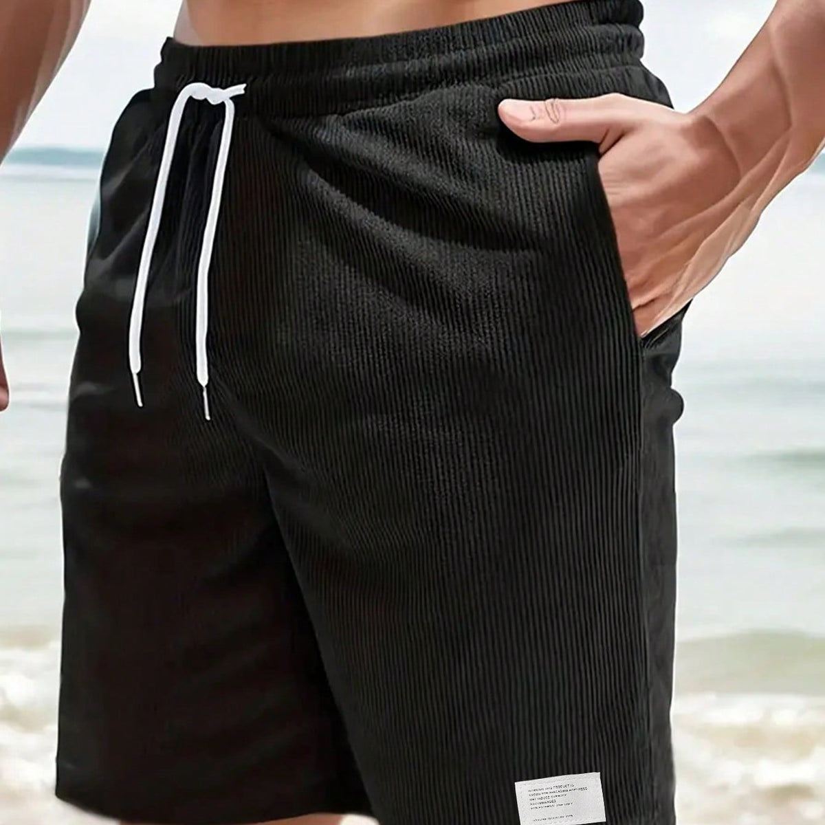 Herren-Shorts mit lockerer Passform