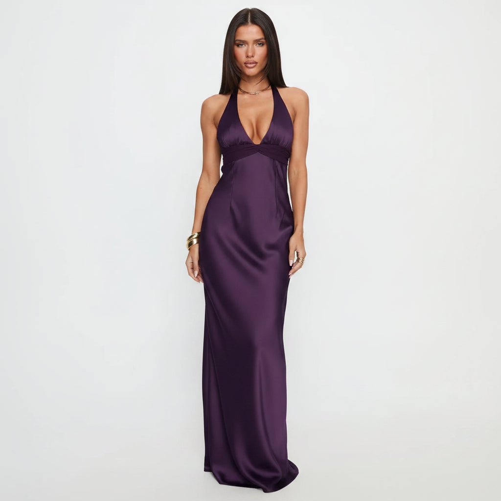 Odyssa Neckholder-Maxikleid