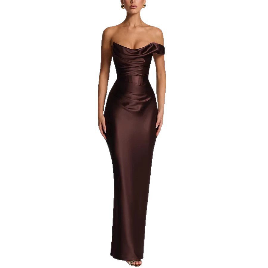 Asymmetrisches Maxikleid