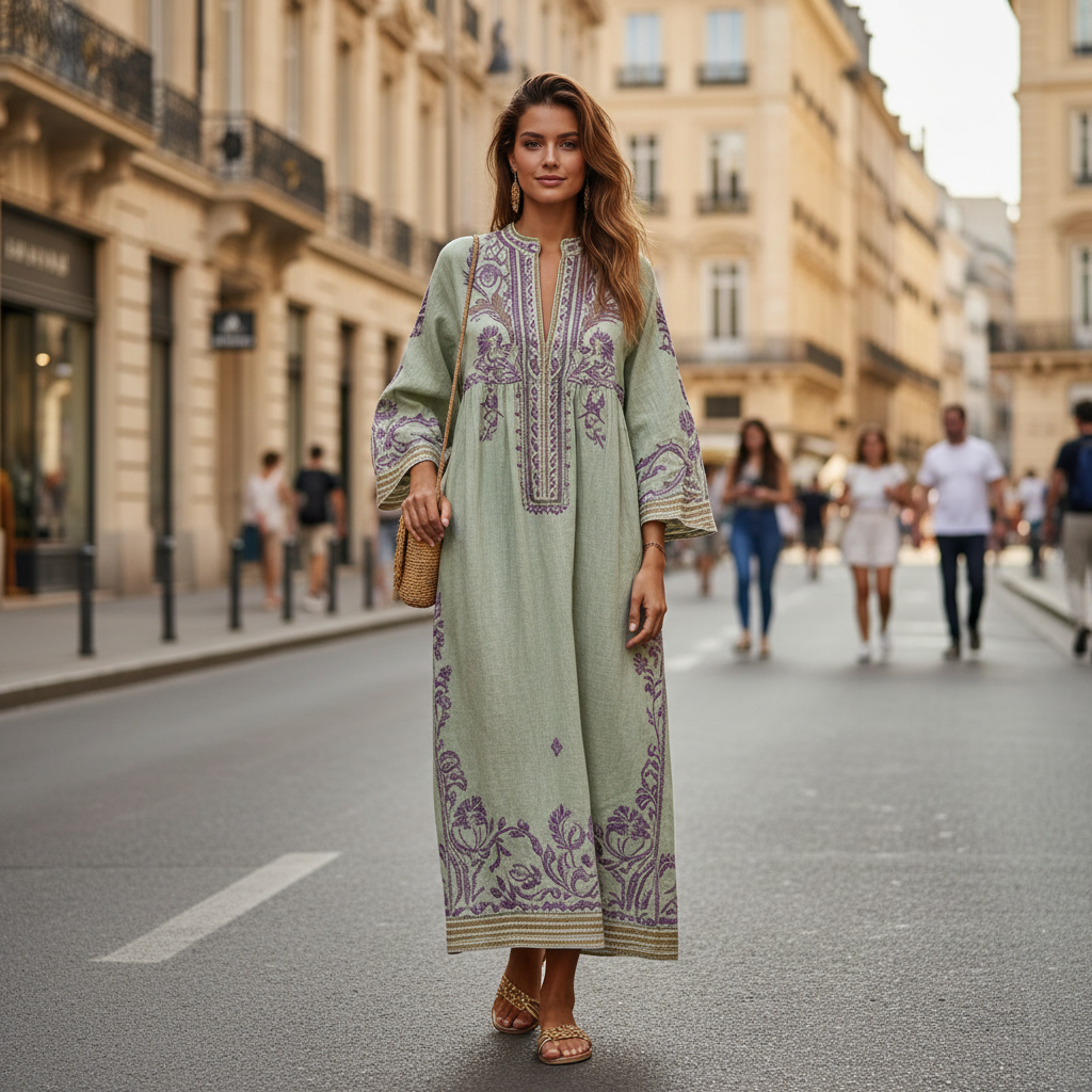 Celestina Boho-Maxikleid